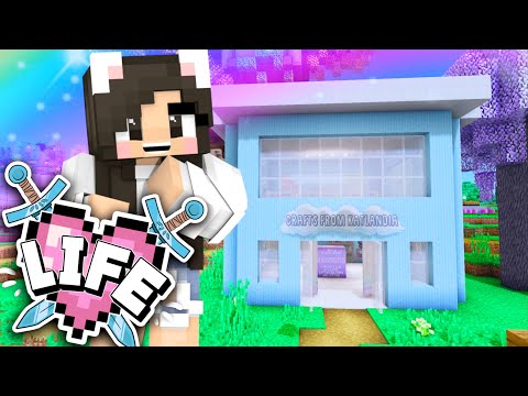 💙Minecraft Art Studio + I DIED! X Life Ep.12