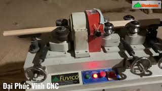 Máy bào gỗ tròn làm song cửa WM-60RR | Woodmaster