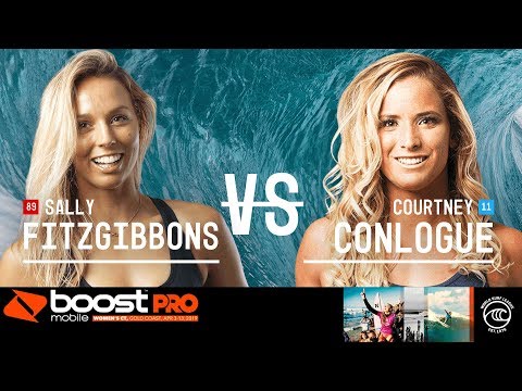 Sally Fitzgibbons vs. Courtney Conlogue - Round Three, Heat 6 - Boost Mobile Pro Gold Coast 2019