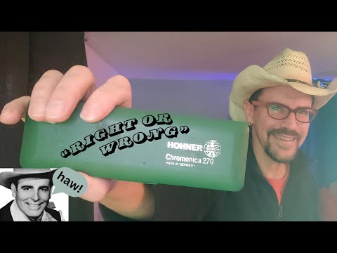 "Right or Wrong" by Bob Wills | solo chromatic harmonica | Greg Klyma