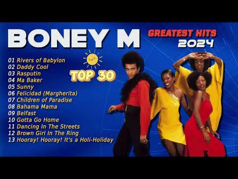 Boney M 2024 MIX Playlist - Rivers Of Babylon, Ma Baker, Rasputin, Daddy Cool #boneym #songs