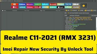 Realme C11-2021(RMX 323) Imei Repair New Security Single Click by Unlock Tool