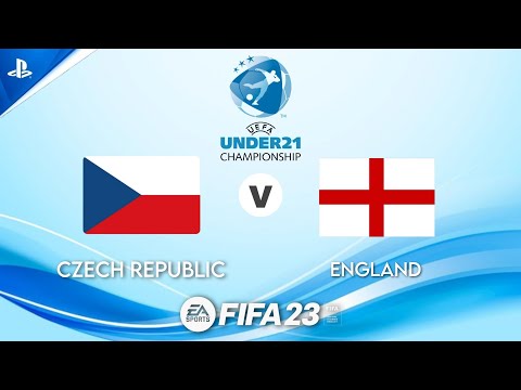 FIFA 23 - Czech Republic vs England | UEFA Europian Under 21 Championship [22/06/23] ||PS5™[4k60fps]