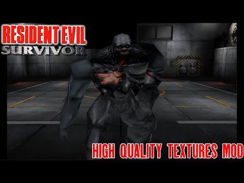 Resident Evil Survivor - HQ Texture Mod - Second test version - Early Access - RetroArch Emulator