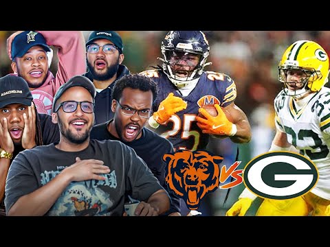 CRAZIEST COMEBACK 21 3! Green Bay Packers vs Chicago Bears Game NFL  Wild Card Reaction