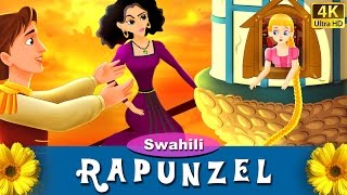 Rapunzel in Swahili  Hadithi za Kiswahili  Katuni 