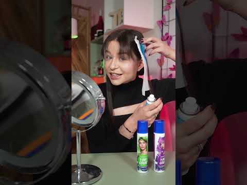 Ten produkt za 9 zł to HIT! 🦄😮 *zmywalne farby do włosów*