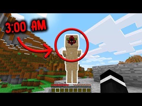 *SCARY* We Played on the SCP 173 Seed in Minecraft at 3:00 AM... (Scary Minecraft Video)