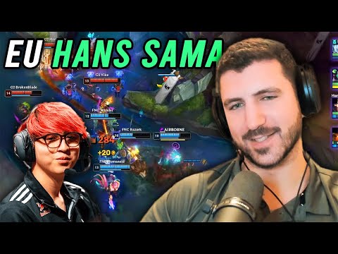 HANS SAMA IS BACK TO TAKE OVER THE LEC - FNC vs G2 | LEC Winter Split w/ IWD, Treatz & Selfmade