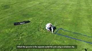 United Volleyball Supply - High Strength Recreation Portable Volleyball Net Syst