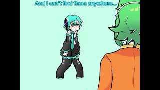 Cover art for Gumi Steals Miku's Pigtails