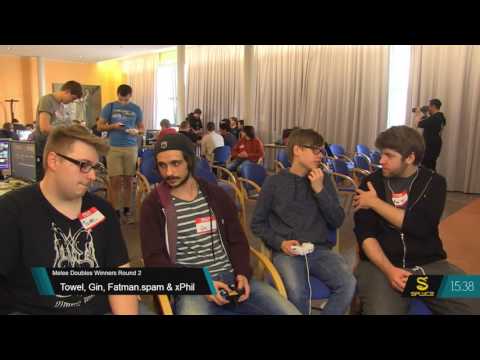 SiW 3 - xPhil + Fatman.spam Vs. Towel + Gin - Winners Top 24 - Melee Doubles