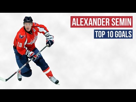 Alexander Semin - Top 10 goals