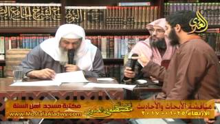 مناقشة الأبحاث والأحاديث بمكتبة مسجد أهل السنة بمنية سمنود 25 01 2017  1