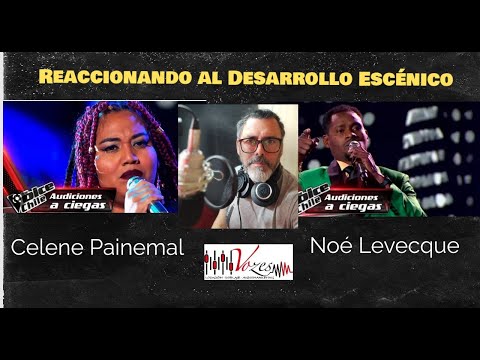 Reaccionando al Desarrollo Escénico de Celene Painemal y Noé Levecque en The Voice Chile 2023