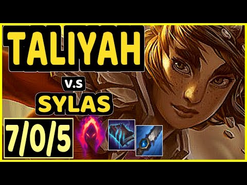 4LAN (TALIYAH) vs SYLAS - 7/0/5 KDA JUNGLE GAMEPLAY - BR Ranked GRANDMASTER