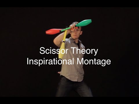 3 Club "Scissor Theory" Inspirational Juggling Trick Montage