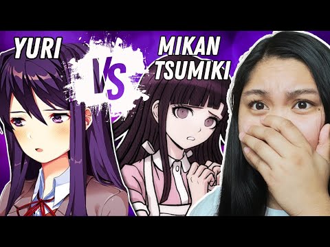 Yuri vs Mikan Tsumiki - Rap Battle! | Couple Reacts