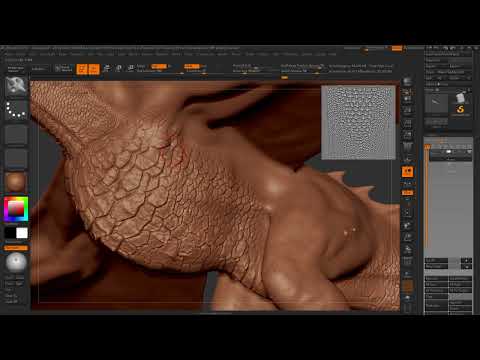 New Zbrush Alpha added to non overlapping method