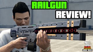 GTA 5 - NEW RAILGUN Testing & Review (Drug Wars DLC)