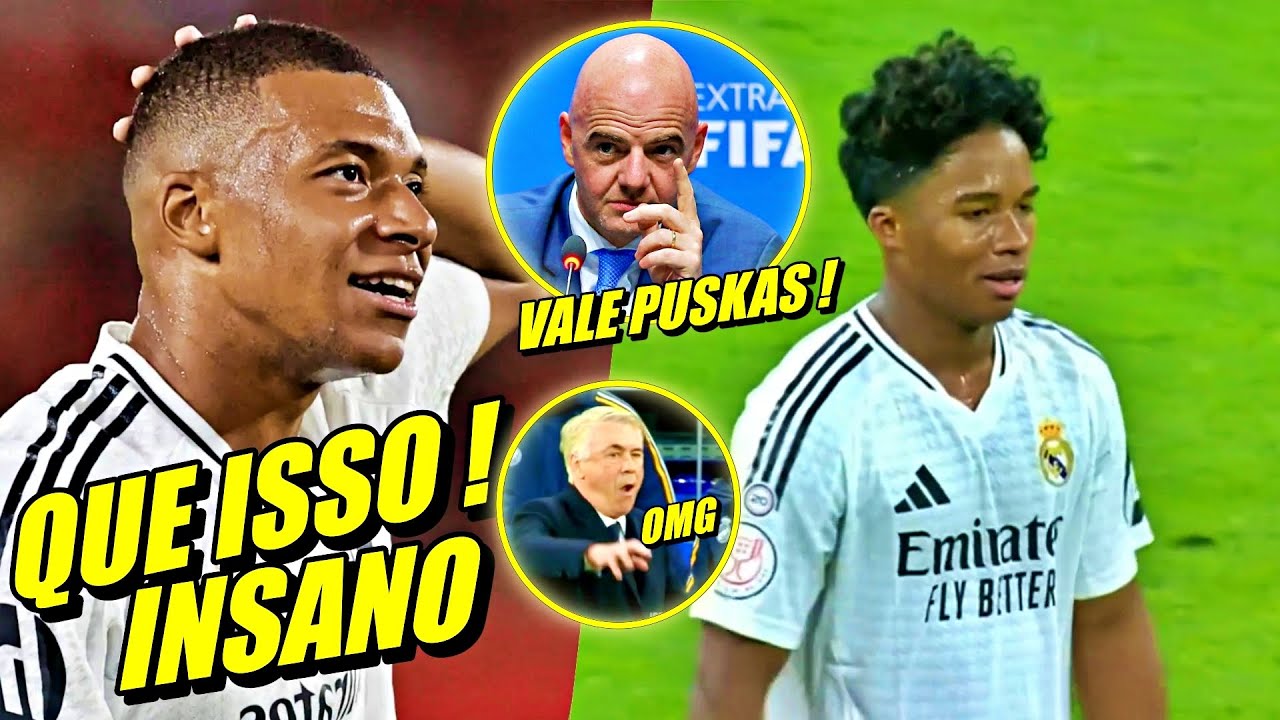 FIFA VAI PARAR ! BRASILEIRO FEZ GOL PUSKAS | ENDRlCK DEIXA EUROPA ASSUSTADA ! MELHORES LANCES 2025