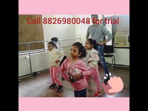 Kids hip hop dance practice session.