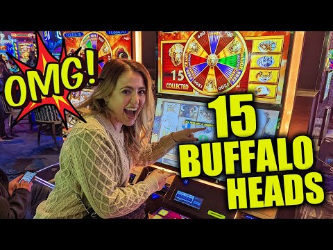 BIGGEST JACKPOTS EVER on Buffalo Gold Revolution Lady Luck HQ video