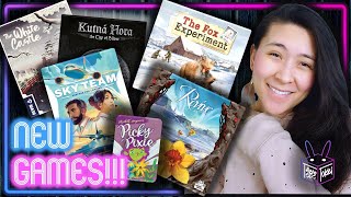 SO MANY NEW GAMES!!! | January 2024 Board Game Plays ❄️