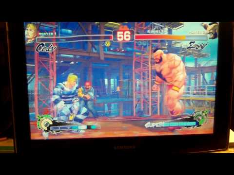 SSF4 Launch Day Casuals @ HMV Bristol 30/04/10 - Toge (Cody) v True Might (Zangief) 2/2