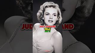 Judy Garland through the years ⭐(1922-1969) #celebrities #oldhollywoodactress