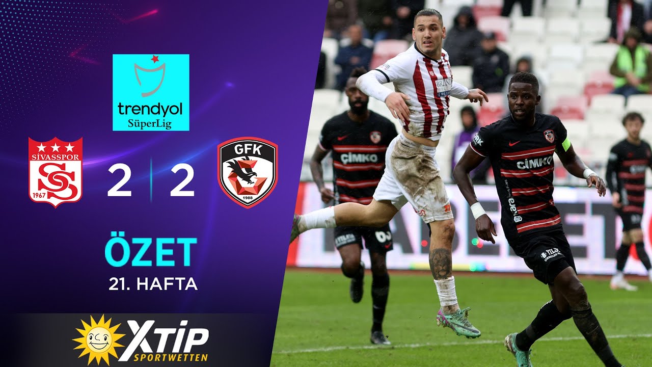 Sivasspor vs Gaziantep F.K. highlights