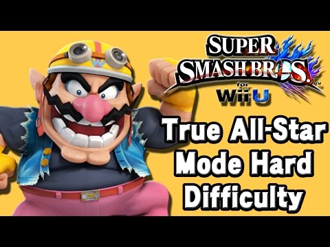 Super Smash Bros. For Wii U (True All-Star Mode Hard Difficulty | Wario) 60fps