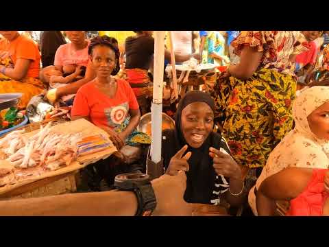 Welcome to the Makeni (Rogbaneh) Local Market, Sierra Leone.