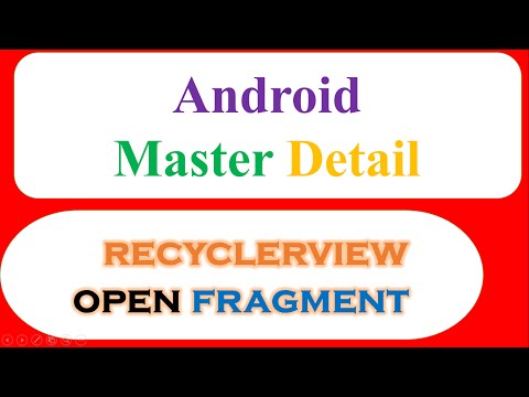 Android Master Detail Ep.04 : RecyclerView - Open DailogFragment, Pass Data