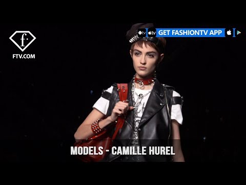 Camille Hurel Models Spring/Summer 2018 | FashionTV | FTV