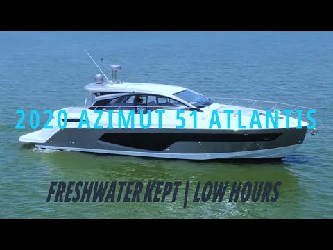 2020 Azimut Atlantis 51 UTOPIA Video