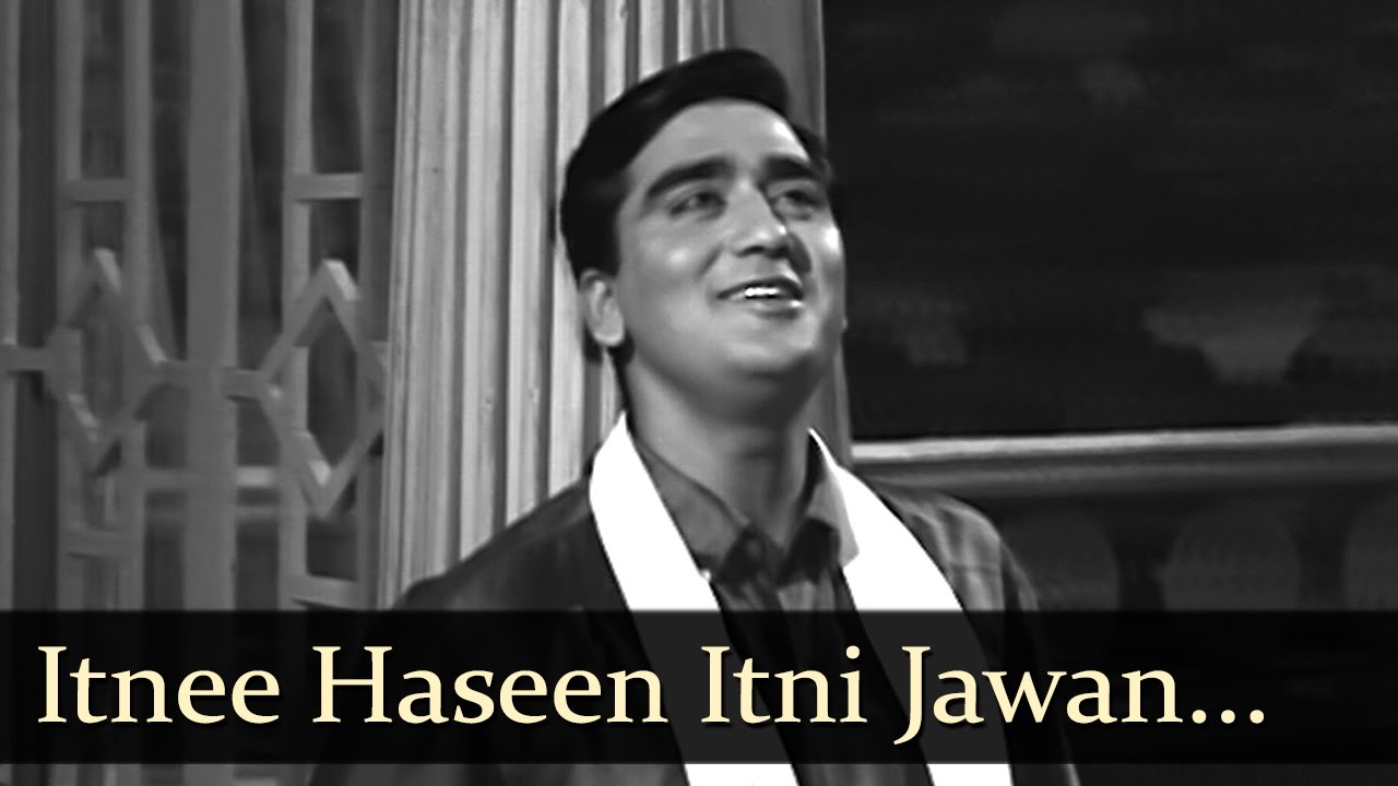 Itani Hasin Itani Javaan Raat Kyaa Karen Lyrics | Aaj Aur Kal | Mohammed Rafi | Ravi
