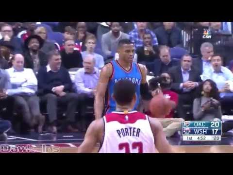Russel Westbrook Triple-Double @ Washington (Full Highlights) (11/10/15)