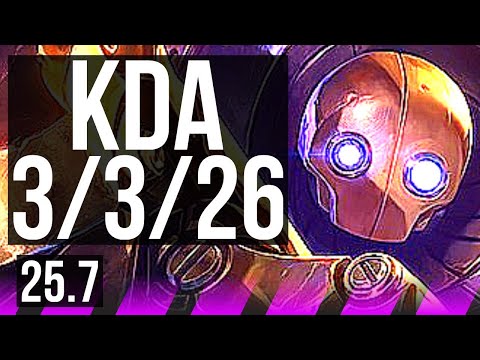 BLITZCRANK & Brand vs GALIO & Kog'Maw (SUP) | 3/3/26 | EUW Grandmaster | 25.7