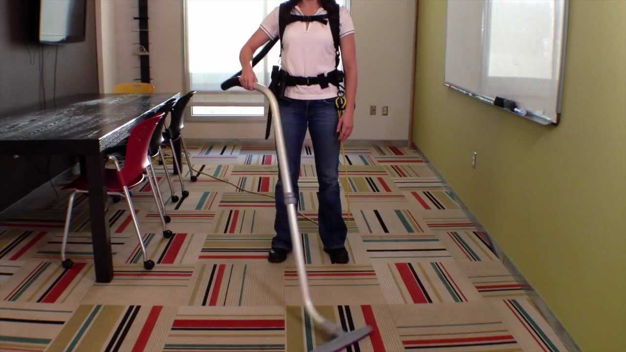 Proper Vacuuming Motion With a ProTeam Backpack Vacuum