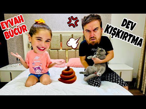 ELİF SİNEM BABAMA DEV KIŞKIRTMA !! EYVAH BÜCÜR YATAĞA KAKASINI YAPTI !!