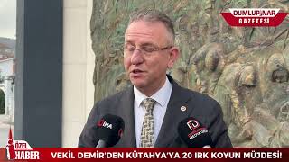 Vekil Demir’den Kütahya’ya 20 Irk Koyun Müjdesi!