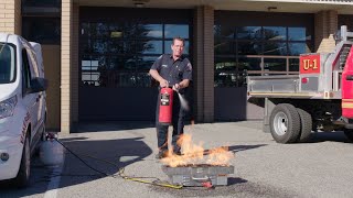 How To Use a Fire Extinguisher - Kelowna Fire Department