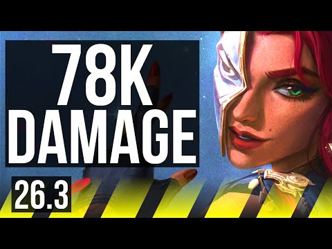 SAMIRA & Leona vs VEIGAR & Nautilus (ADC) | 78K damage | NA Challenger | 26.3