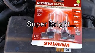 Replace headlights lights on a 2004 Lincoln LS, what a pain in the butt.