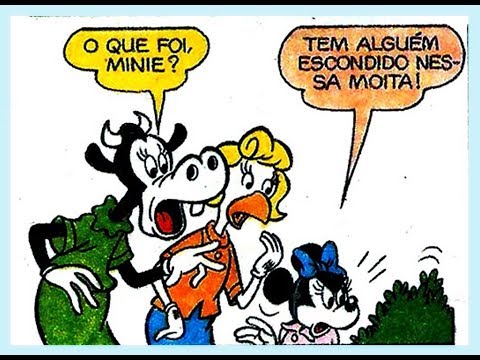 Ranulfo, Minie e Clarabela, Sabe da última? - quadrinhos Disney