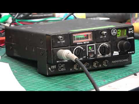 DNT M40 UK CB27/81 CB radio (mobile) - On The Air test