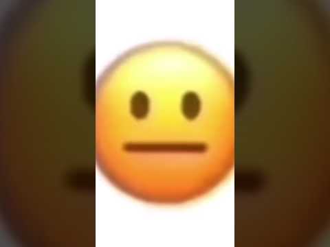 Emoji: happy to sad face