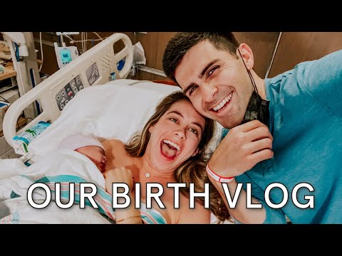 OUR BIRTH VLOG! Unexpected early labor at 37 weeks *POSITIVE BIRTH EXPERIENCE*