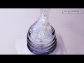 Гель-лак Molekula OPAL Volcanic №405 (прозорий хамелеон з бузково-жовтими і фіолетово-блакитними блискітками), 6 мл
